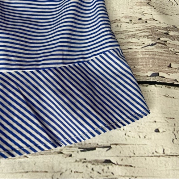 Tommy Hilfiger Striped Peplum Sleeveless Top - Picture 4 of 7